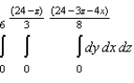 <strong>Rewrite the iterated integral using the order .</strong> A) B) C) D) E)
