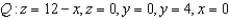 Find   of the center of mass of the solid of given density   bounded by the graphs of the equations   .