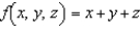 Find the average value of   over the region Q, where Q is a tetrahedron in the first octant with vertices   and   . The average value of a continuous function   over a solid region Q is   , where V is the volume of the solid region Q.