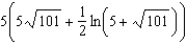 <strong>Find the area of the surface given by over the region R. R: rectangle with vertices </strong> A) B) C) D) E)