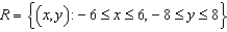 Set up a double integral that gives the area of the surface of the graph of f over the region R.    