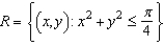 Set up a double integral that gives the area of the surface on the graph of   over the region   .