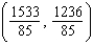 <strong>Find the center of mass of the rectangular lamina with vertices for the density .</strong> A) B) C) D) E)