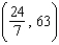 <strong>Find the center of mass of the lamina bounded by the graphs of the equations for the density .</strong> A) B) C) D) E)
