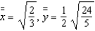 <strong>Find the mass and moments of inertia of the lamina, of given density, bounded by the graphs of the equations given below and use them to find the radii of gyration about the axes. </strong> A) B) C) D) E)