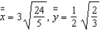 <strong>Find the mass and moments of inertia of the lamina, of given density, bounded by the graphs of the equations given below and use them to find the radii of gyration about the axes. </strong> A) B) C) D) E)