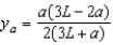 <strong>Determine the location of the horizontal axis for figure (b) at which a vertical gate in a dam is to be hinged so that there is no moment causing rotation under the indicated loading (see figure (a)). The model for is where is the y-coordinate of the centroid of the gate, is the moment of inertia of the gate about the line , h is the depth of the centroid below the surface, and A is the area of the gate. </strong> A) B) C) D) E)