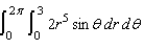 Evaluate the double integral below.  
