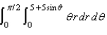 Evaluate the double integral below.  