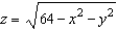 Use a double integral in polar coordinates to find the volume of the solid inside the hemisphere but outside the cylinder .