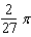 <strong>Use a double integral to find the area enclosed by the graph of . </strong> A) B) C) D) E)