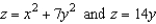 <strong>Find the volume of the solid region bounded by the graphs of the equations . (Hint: You may need to use Wallis's Formula.). Round your answer to two decimal places.</strong> A) 9.26 B) 32.21 C) 29.09 D) 58.18 E) 18.52