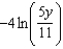 <strong>Evaluate the following integral. </strong> A) B) C) D) E)