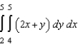 Evaluate the following iterated integral.  