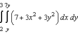 Evaluate the following iterated integral.  