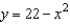 Use an iterated integral to find the area of the region bounded by the graphs of the equations   and   .