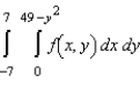 <strong>Sketch the region R of integration and then switch the order of integration for the following integral. </strong> A) B) C) D) E)
