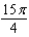 <strong>The area of a region R is given by the iterated integral . Switch the order of integration and show that both orders yield the same area. What is this area?</strong> A) B) C) D) E)
