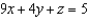 <strong>Find the minimum distance from the point to the plane .</strong> A) B) C) D) E)