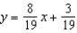 <strong>Find the least squares regression line for the points .</strong> A) B) C) D) E)
