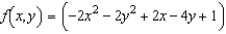 Examine the function   for relative extrema.