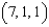 <strong>Find a unit normal vector to the surface at the point .</strong> A) B) C) D) E)