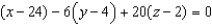 <strong>Find an equation of the tangent plane to the surface at the point .</strong> A) B) C) D) E)