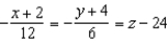 <strong>Find symmetric equations of the normal line to the surface at the point .</strong> A) B) C) D) E)