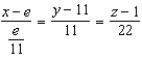<strong>Find symmetric equations of the normal line to the surface at the point .</strong> A) B) C) D) E)