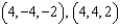 <strong>Find the point(s) on the hyperboloid where the tangent plane is perpendicular to the line with parametric equations and .</strong> A) B) C) D) E)