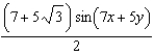 <strong>Find the directional derivative of the function in the direction of . </strong> A) B) C) D) E)