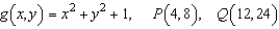 <strong>Use the gradient to find the directional derivative of the function at P in the direction of Q. </strong> A) B) C) D) E)