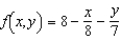 <strong>For function , find the maximum value of the directional derivative at (3,2).</strong> A) /8 B) /56 C) /224 D) /112 E) /168