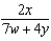 <strong>Differentiate implicitly to find , given .</strong> A) B) C) D) E)