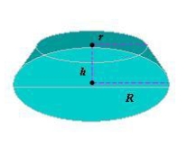 The two radii of the frustum of a right circular cone are increasing at a rate of 7 centimeters per minute, and the height is increasing at a rate of 11 centimeters per minute (see figure). Find the rate at which the surface area is changing when the two radii are 16 centimeters and 26 centimeters, and the height is 13 centimeters. [Note: The surface area does not include the top and bottom circles.] Round your answer to two decimal places.  