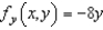 <strong>Find the partial derivative for the function .</strong> A) B) C) D) E)
