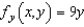 <strong>Find the partial derivative for the function .</strong> A) B) C) D) E)