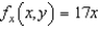 <strong>Find the partial derivative for the function .</strong> A) B) C) D) E)