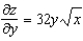 <strong>Find the partial derivative for the function .</strong> A) B) C) D) E)