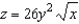 Find the partial derivative   for the function   .