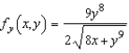 <strong>Find the partial derivative for the function .</strong> A) B) C) D) E)