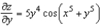 <strong>Find the partial derivative for the function .</strong> A) B) C) D) E)