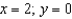 <strong>For find all values of x and y such that and simultaneously.</strong> A) B) C) D) E)