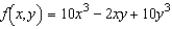 For , find all values of x and y such that and simultaneously.