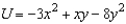 Suppose the utility function is a measure of the utility (or satisfaction) derived by a person from the consumption of two products x and y. Determine the marginal utility of product if the utility function is .