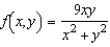 Determine the continuity of the function .