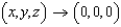 Use spherical coordinates to find the limit   [Hint: Let   and   , and note that   implies   .]