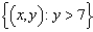 <strong>Describe the domain of the function .</strong> A) B) C) D) E)