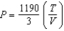 <strong>According to the Ideal Gas Law, where P is pressure, V is volume, T is temperature (in Kelvins), and k is a constant of proportionality. A tank contains 3500 cubic inches of nitrogen at a pressure of 34 pounds per square inch and a temperature of 300 K. Write P as a function of V and T after evaluating k.</strong> A) B) C) D) E)