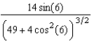 <strong>Find the curvature K of the curve given below. </strong> A) B) C) D) E)